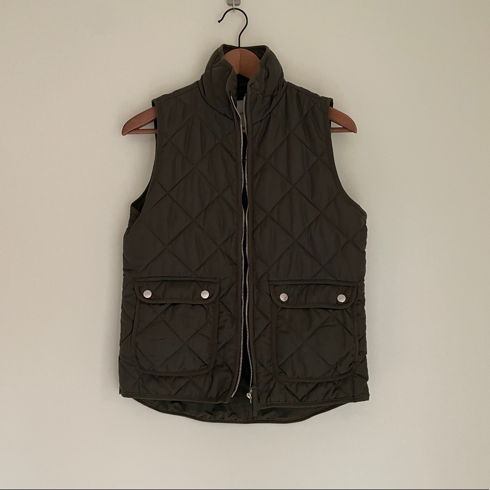 Thread and Supply Olive Green Vest